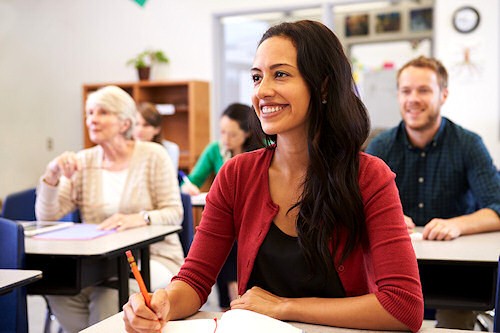 Students in Classroom